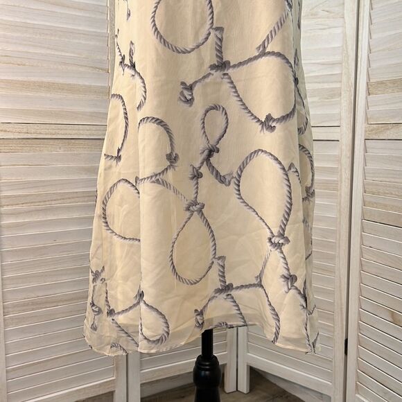 Quicksilver QSW Tradewinds Silk Nautical Dress Large - Picture 4 of 14